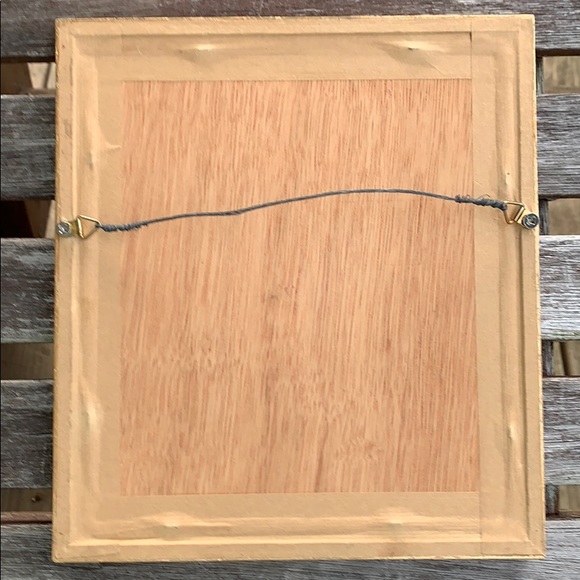 Framed Hawaiian Hibiscus Embroidered Art - Picture 3 of 4